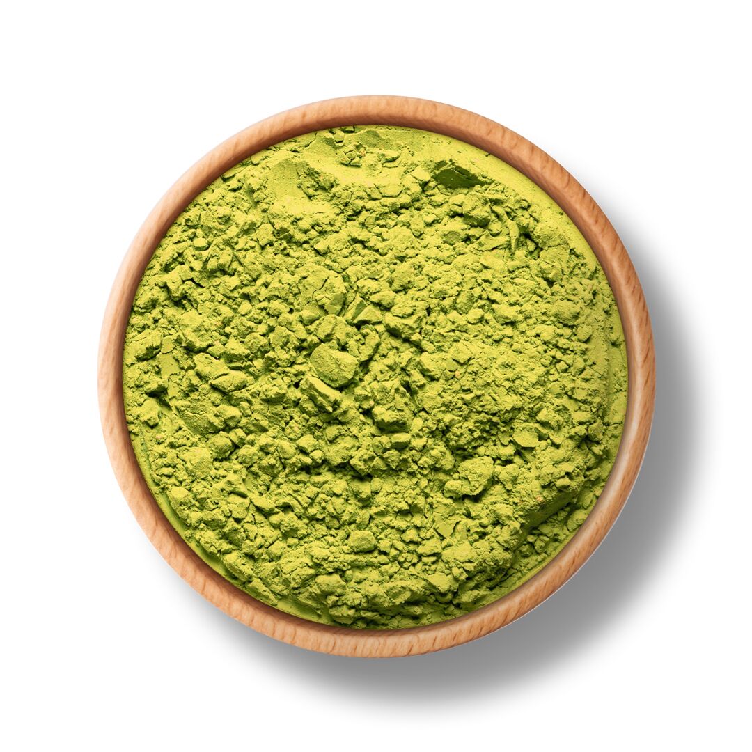 Green Bali kratom powder product packet